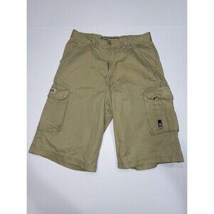 Ecko Unltd Cargo Shorts Men's 32 Khaki‎ Brown Utility Cargo 90s VTG
